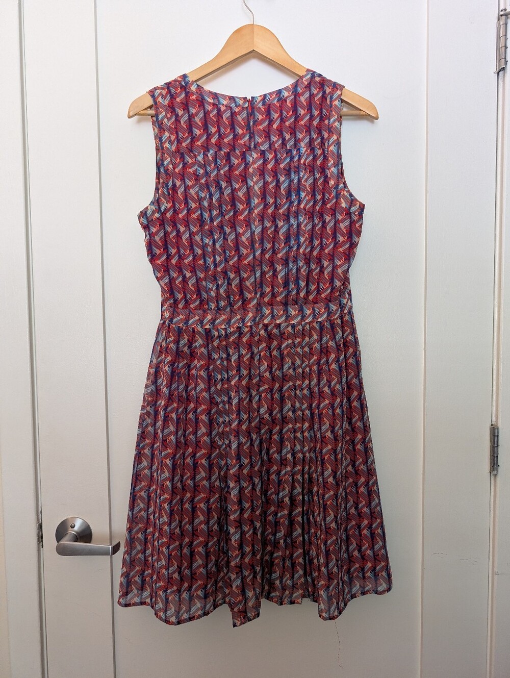 Halogen Pleated Dress, Multicolor - Picture 4 of 6